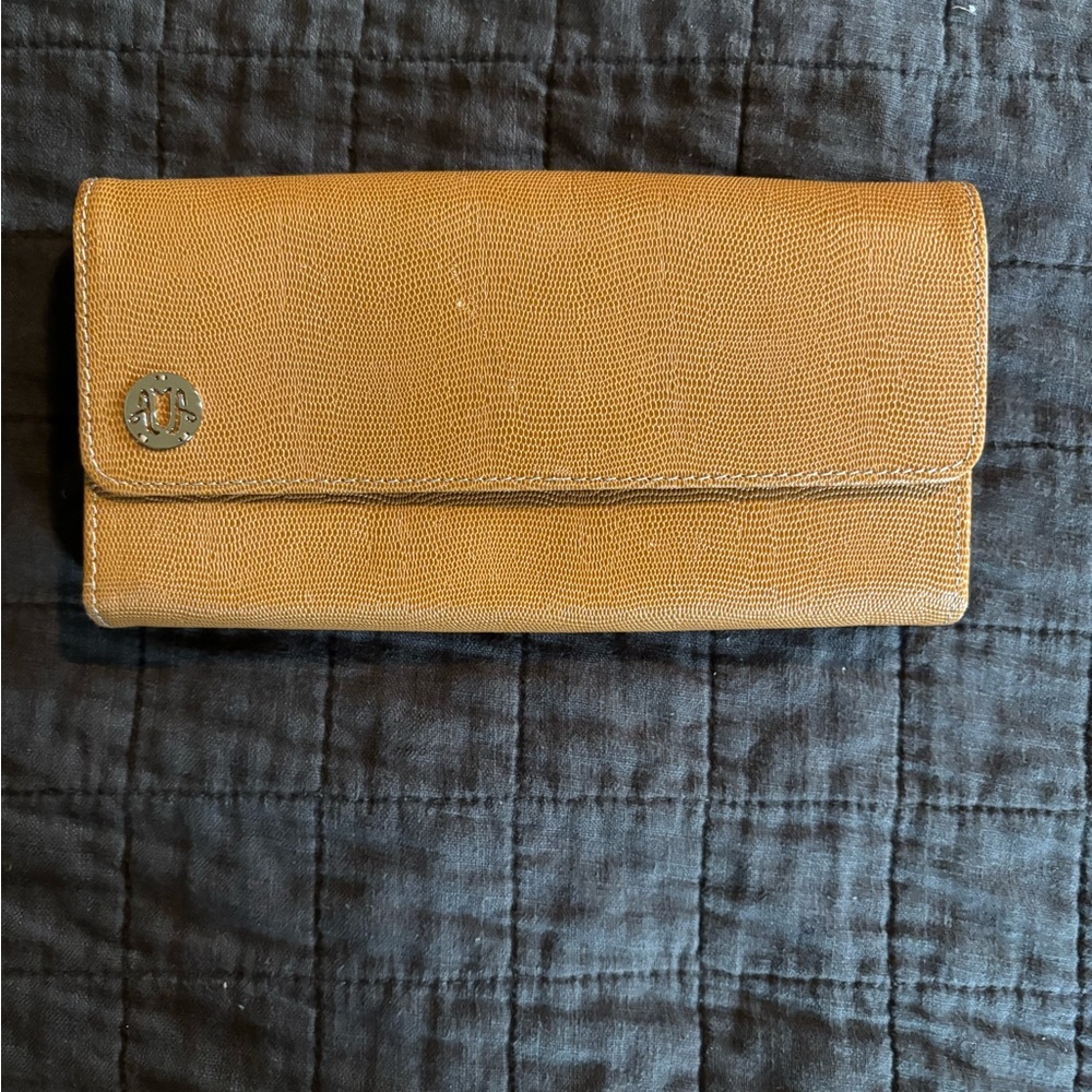 Ava Mastrellis Silver‎ Linings Camel Wallet